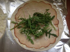 wrap kipfilet en pesto